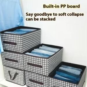 (10pies) Printed Cloth organizer Box