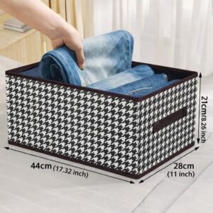 (2pies) Printed Cloth organizer Box